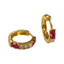 916 Twenty Two Karat (22K) Teens / Adult Hoops -Style