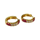 916 Twenty Two Karat (22K) Teens / Adult Hoops -Style