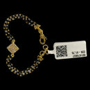 916 Twenty Two Karat (22K) Gold Black Beads Kids 5.0-inch Najariya - Style