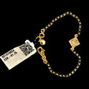 916 Twenty Two Karat (22K) Gold Black Beads Kids 5.5-inch Najariya - Style