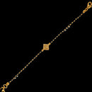 916 Twenty Two Karat (22K) Gold Black Beads Kids 5.5-inch Najariya - Style