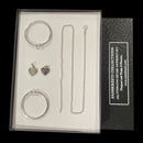 925 Sterling Silver New Born Kid Gift Set - Box