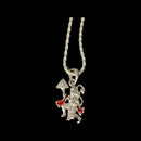 925 Sterling Silver Kid Pendant Set - Set