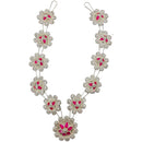 750 Silver Religious Garland / Mala Set - Style