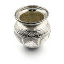 999 Pure Silver Hallmarked Puja Ashta Ganesha Kalash - Style