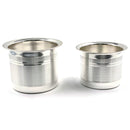 999 Pure Silver Hallmarked Puja PanchPatra / Channa Mitra Kalash - Style