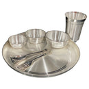 999 Pure Silver 10.0-Inch Hallmarked Exclusive Designer Heavy Western Plate Dinner Set- Set