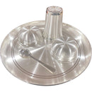 999 Pure Silver 11.0-Inch Hallmarked Exclusive Designer Heavy Western Plate Dinner Set - Set