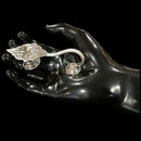 925 Sterling Silver Hallmarked Aarti Deepak Stand - Style