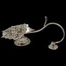 925 Sterling Silver Hallmarked Pancha Aarti / Harathi stand- Style
