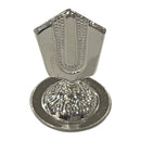 925 Sterling Silver Balaji Incense Stick Holder / Agarbatti Stand - Style