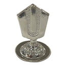 925 Sterling Silver Balaji Incense Stick Holder / Agarbatti Stand - Style