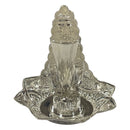 925 Sterling Silver Balaji Incense Stick Holder / Agarbatti Stand - Style