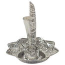 925 Sterling Silver Balaji Incense Stick Holder / Agarbatti Stand - Style