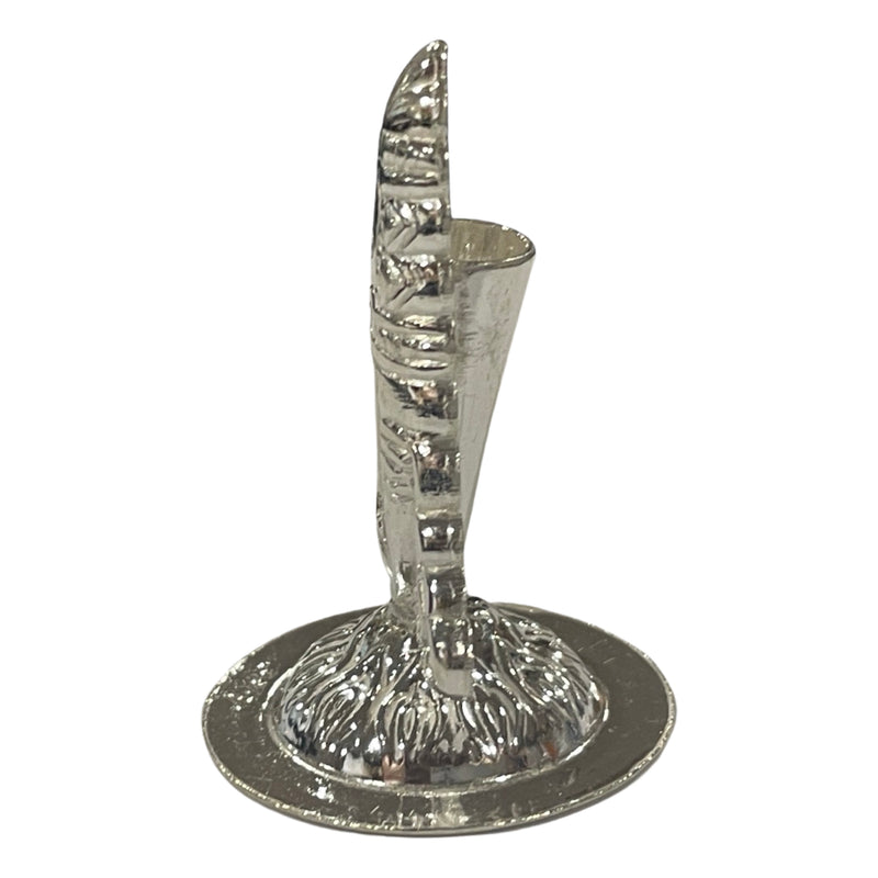 925 Sterling Silver Balaji Incense Stick Holder / Agarbatti Stand - Style