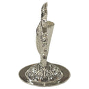 925 Sterling Silver Balaji Incense Stick Holder / Agarbatti Stand - Style