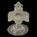 925 Sterling Silver Balaji Incense Stick Holder / Agarbatti Stand - Style