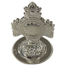 925 Sterling Silver Balaji Incense Stick Holder / Agarbatti Stand - Style
