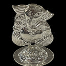 925 Sterling Silver Ganesha & Lakshmi Incense Stick Holder / Agarbatti Stand Pair - Style