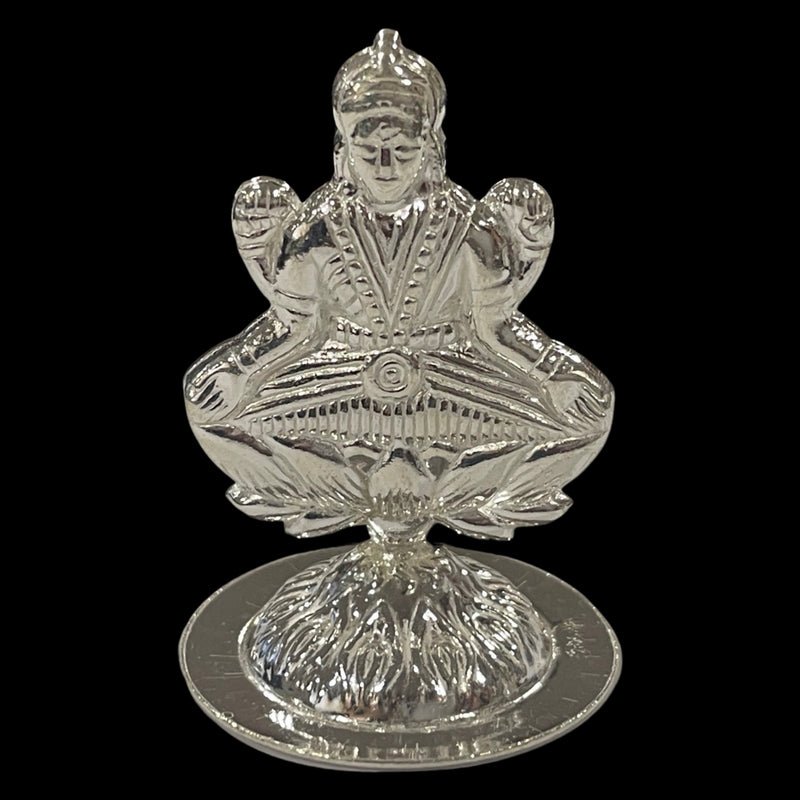 925 Sterling Silver Ganesha & Lakshmi Incense Stick Holder / Agarbatti Stand Pair - Style