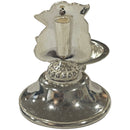925 Sterling Silver Ganesha Incense Stick Holder & Diya Combo - Style