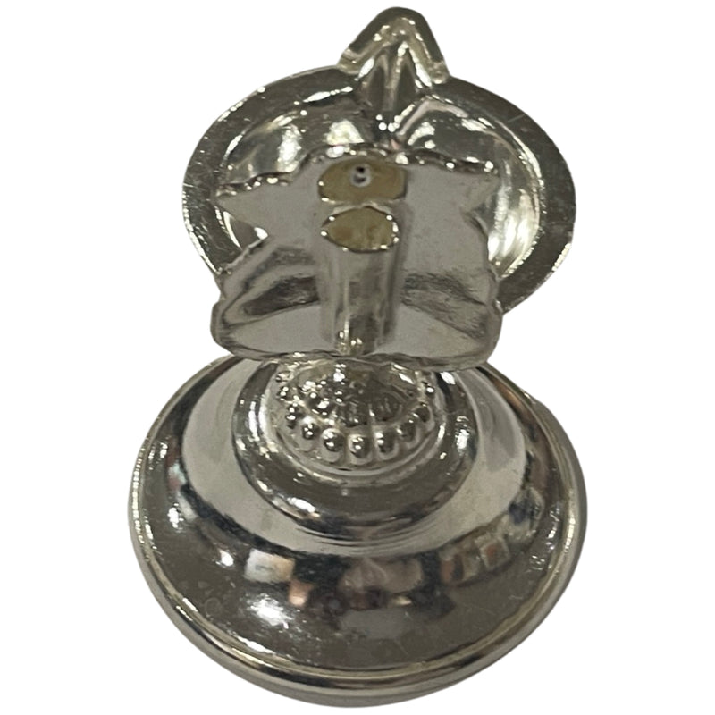 925 Sterling Silver Ganesha Incense Stick Holder & Diya Combo - Style