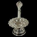 925 Sterling Silver Hallmarked Kapoor / Aarti Deepak Stand - Style