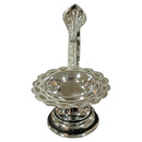 925 Sterling Silver Hallmarked Kapoor / Aarti Deepak Stand - Style