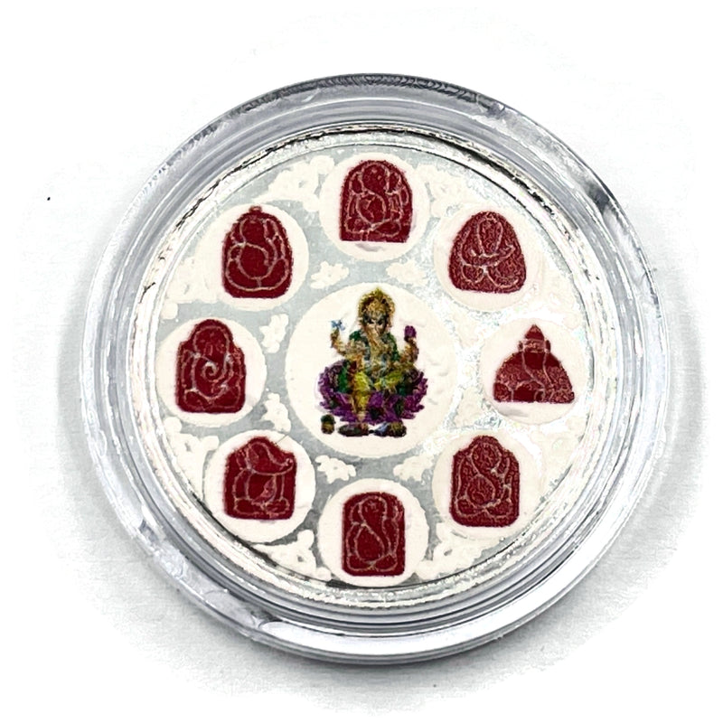 999 Pure Silver Ashtha Ganesha 10 Gram Coin
