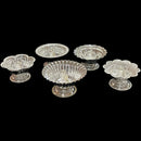 925 Sterling Silver Hallmarked Assorted  Designer Diyas (Pack of Five) -