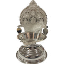925 Sterling Silver Hallmarked BIG 130ml Capacity ASTHA Lakshmi / Kamakshi Deepak (Diya) Pair