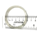 925 Sterling Silver Bangle Bracelet - Set of Twelve(Style