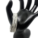 925 Sterling Silver Bangle Bracelet - Set of Twelve(Style