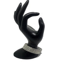 925 Sterling Silver Bangle Bracelet - Set of Twelve((Style