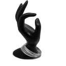 925 Sterling Silver Bangle Bracelet - Set of Twelve(Style