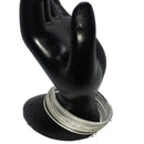 925 Sterling Silver Bangle Bracelet - Set of Twelve(Style