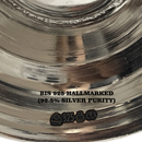 925 Sterling Silver Hallmarked 30ml Capacity Akhand Deepak (Diya) Pair