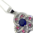 925 Sterling Silver Pendant Set - Set