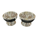 925 Sterling Silver Hallmarked Designer Diya Pair -
