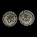 925 Sterling Silver Hallmarked Designer Diya Pair -