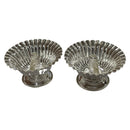 925 Sterling Silver Hallmarked Designer Diya Pair -