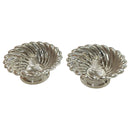 925 Sterling Silver Hallmarked Designer Diya Pair -