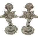 925 Sterling Silver Hallmarked 40ml Capacity Peacock Deepak (Diya) Pair