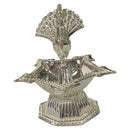 925 Sterling Silver Short Peacock Diya