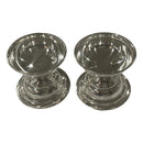 925 Sterling Silver 30ml Capacity Round  Diya (Kundulu / Vilakku) Pair