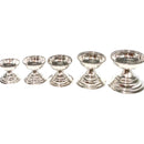 925 Sterling Silver Hallmarked Round Deepak (Diya)
