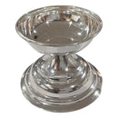 925 Sterling Silver Hallmarked Round Deepak (Diya)