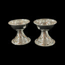 925 Sterling Silver 15ml Capacity Round  Diya (Kundulu / Vilakku) Pair