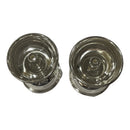 925 Sterling Silver Hallmarked 30ml Capacity Akhand Deepak (Diya) Pair