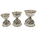 925 Sterling Silver Hallmarked Akhand Deepak (Diya)